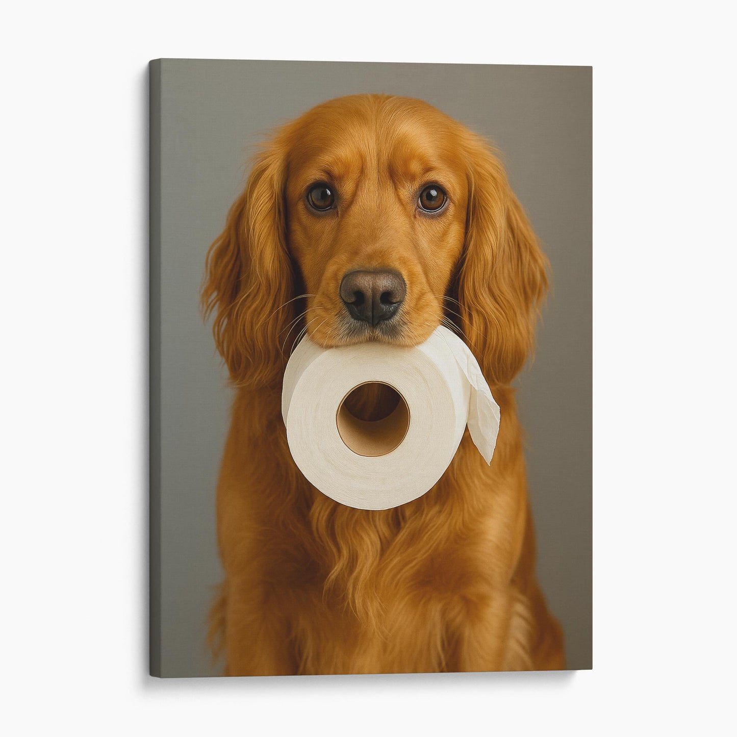 Cocker Spaniel Dog Toilet Paper