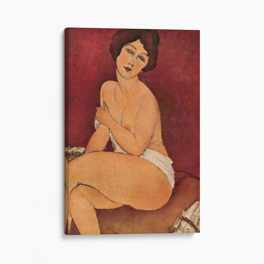 Large Seated Nude - Amedeo Modigliani
