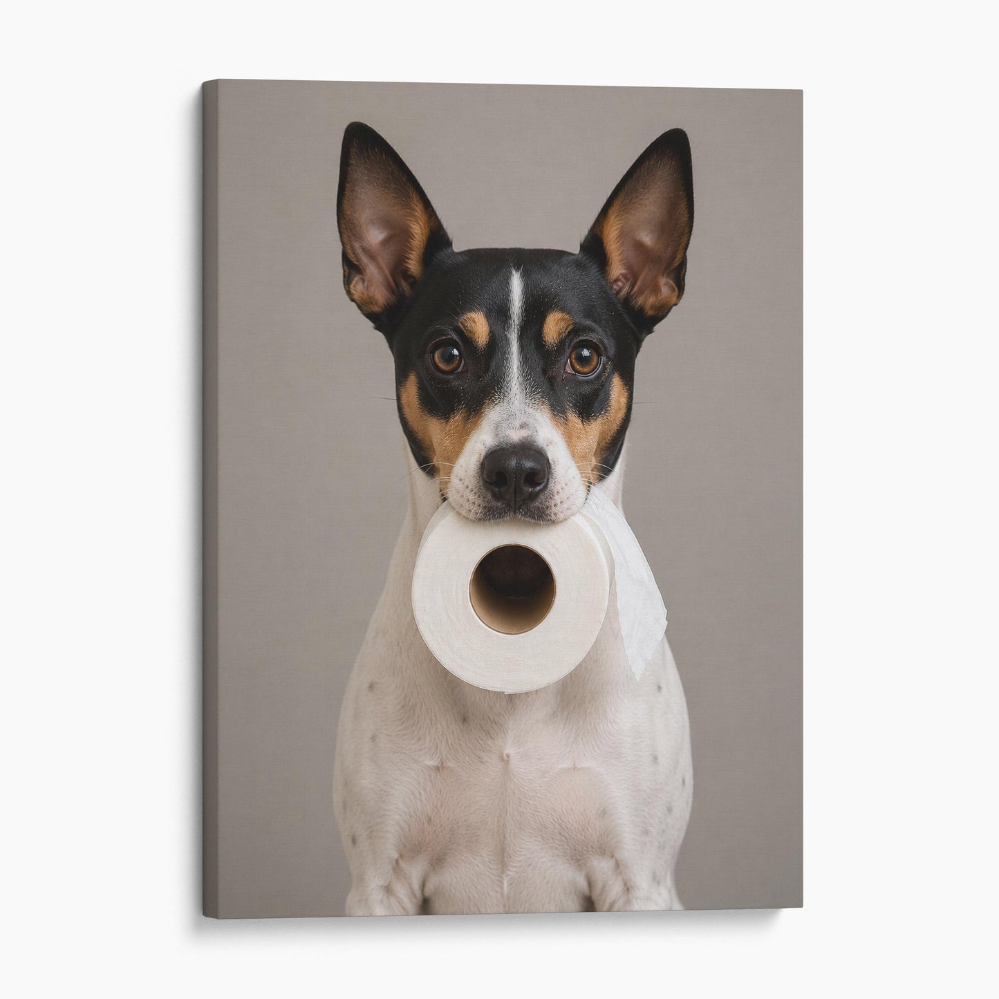Rat Terrier Dog Toilet Paper