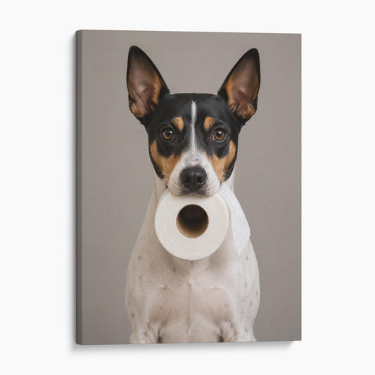 Rat Terrier Dog Toilet Paper