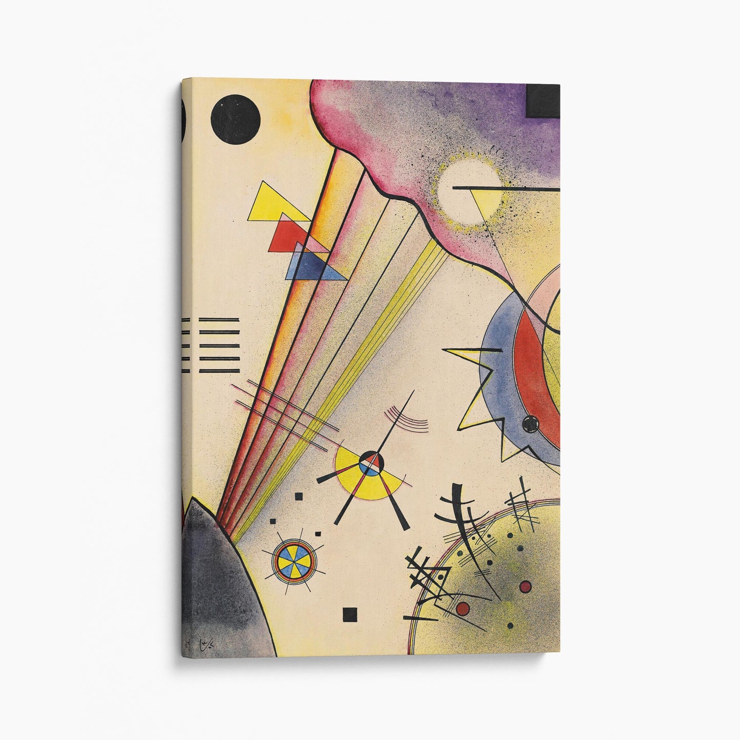 Deutliche Verbindung (Clear Connection) (1925) - Kandinsky