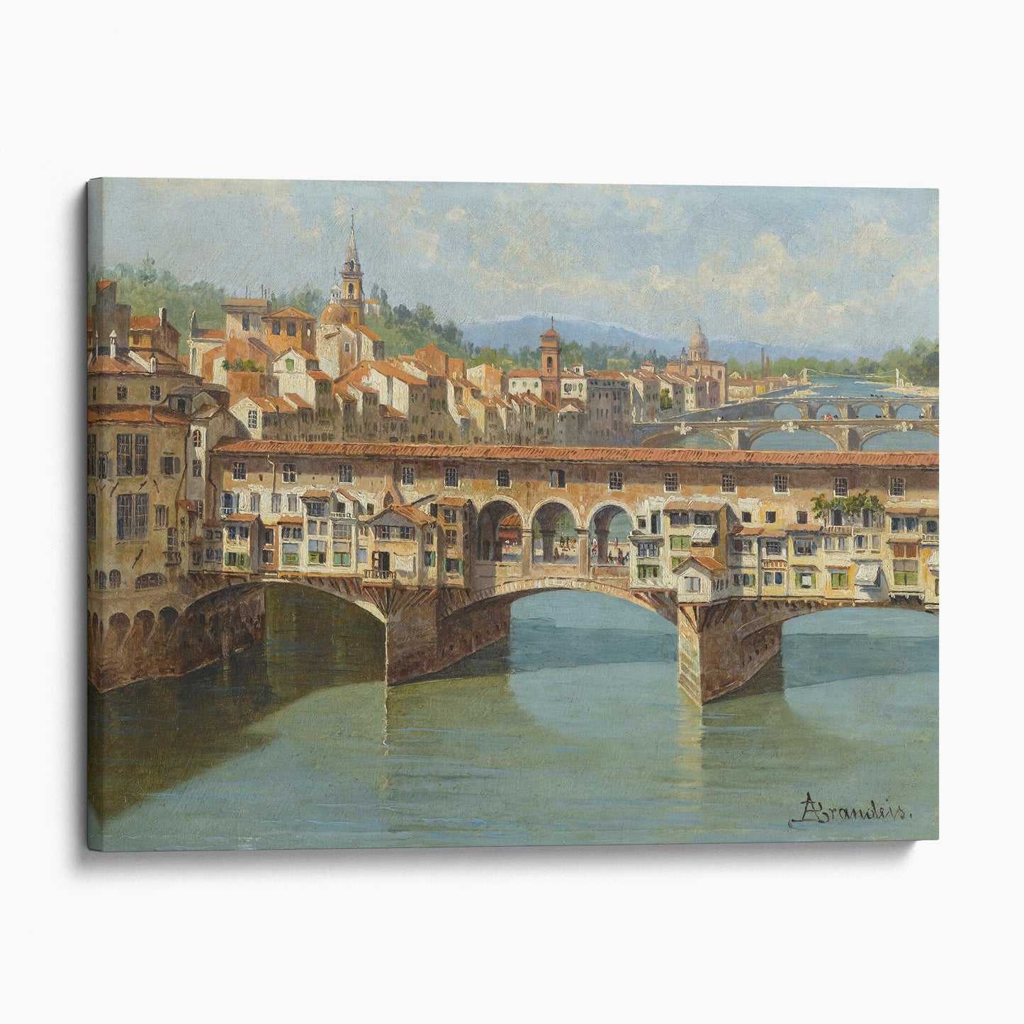 The Ponte Vecchio, Florence - Antonietta Brandeis