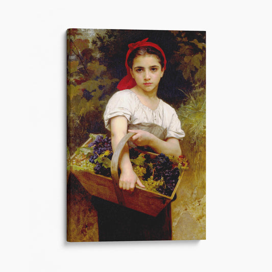 The Grape Picker - William-Adolphe Bouguereau