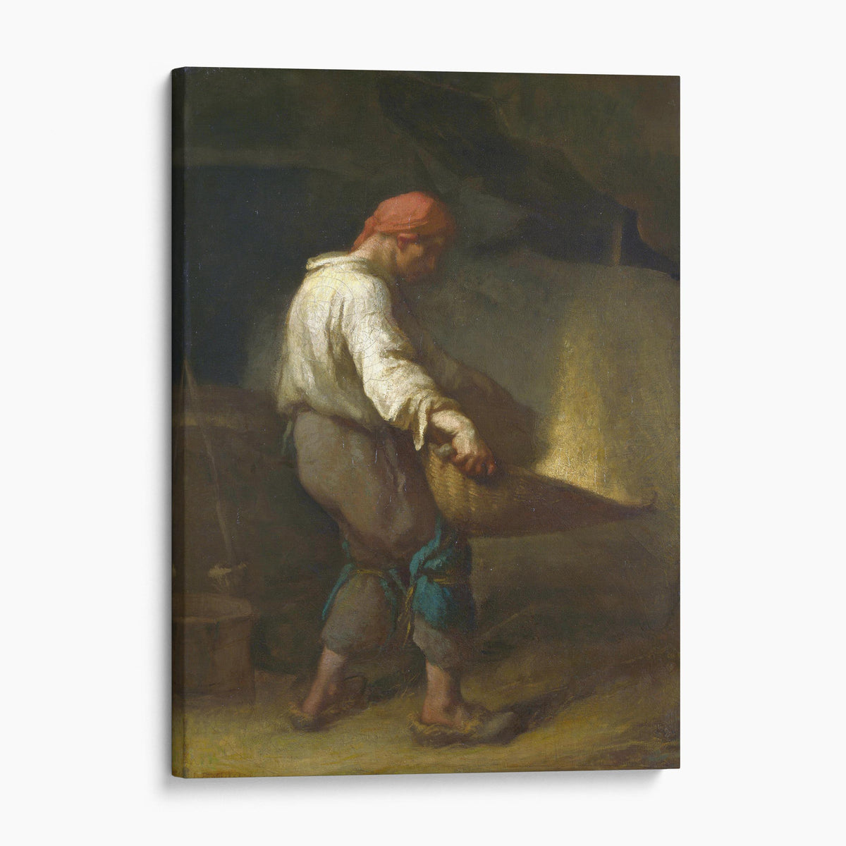 The Winnower by Jean-François Millet