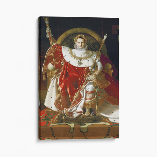 Napoleon On His Imperial Throne - Ingres