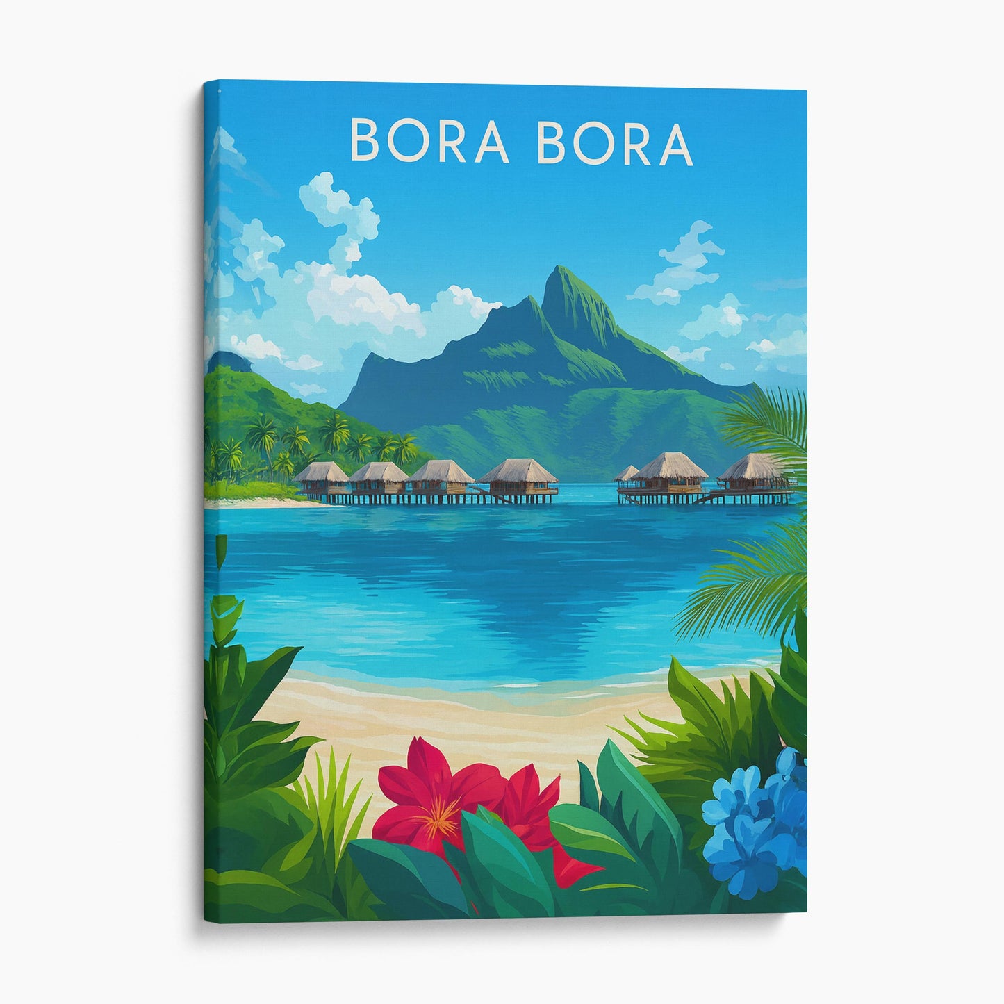 Bora Bora Travel Poster