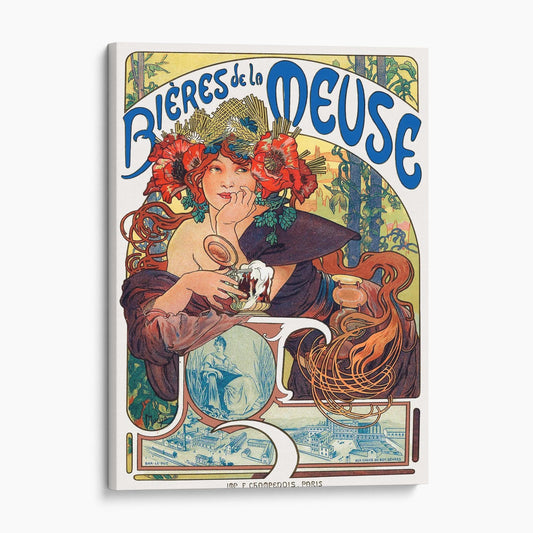 Bieres De La Meuse - Alphonse Mucha