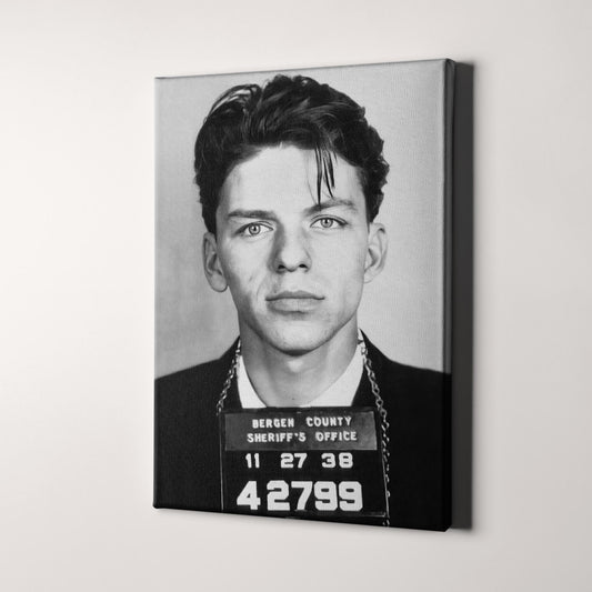 Frank Sinatra Jail Mug Shot