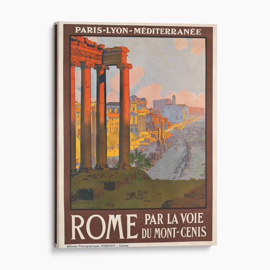 Rome Vintage Travel Poster