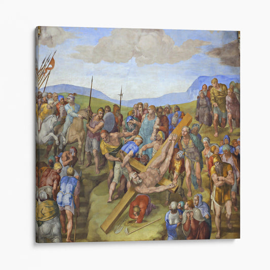 The Crucifixion of Saint Peter - Michelangelo