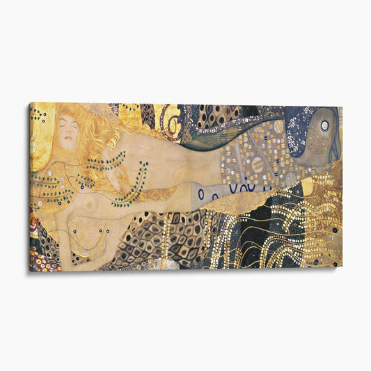 Water Serpents I by Gustav Klimt