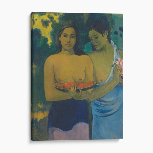 Two Tahitian Women, 1899 by Paul Gauguin