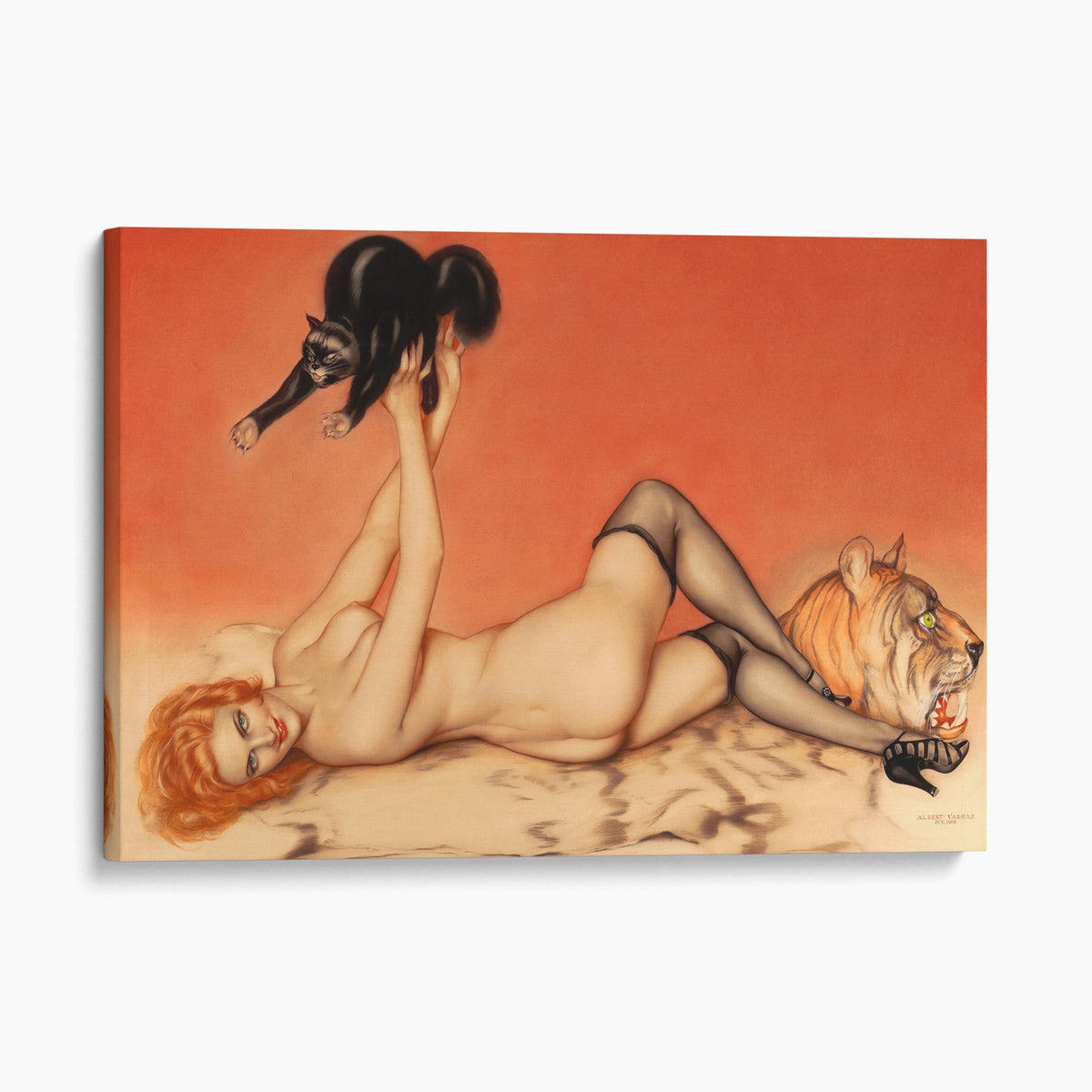 Feline Entre-Act, 1919 by Alberto Vargas