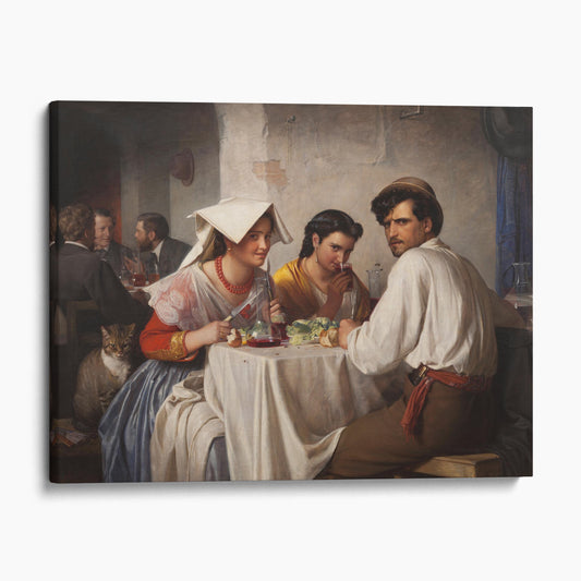 In a Roman Osteria by Carl Bloch