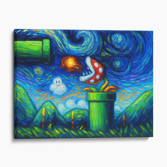Van Gogh Super Mario
