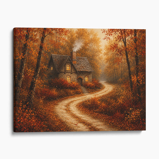 Autumn Forest Cottage