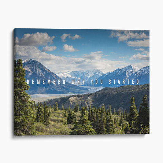 Remember Why You Started