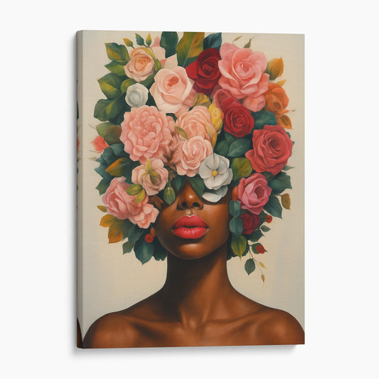 Flower Head Woman