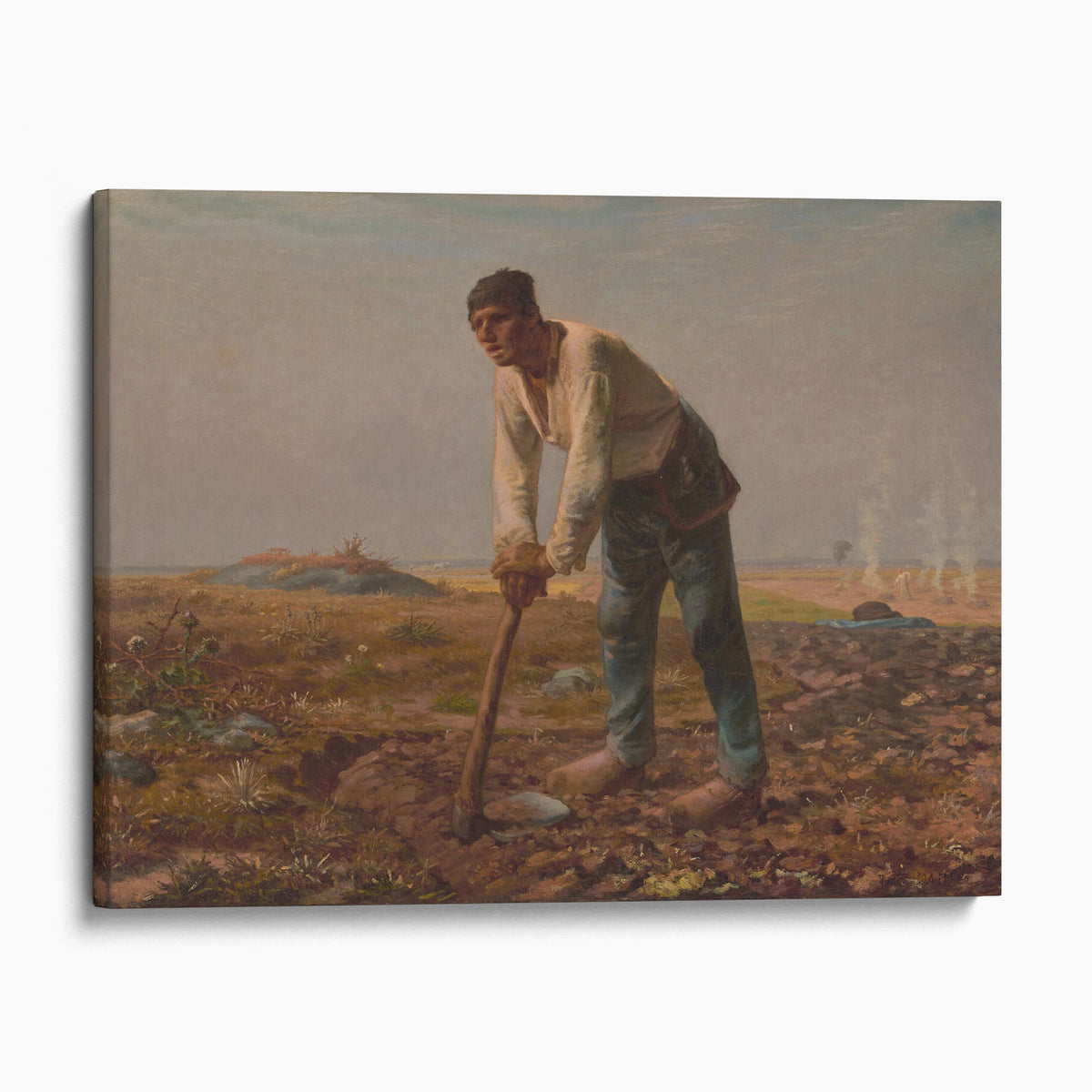 Man with a Hoe - Jean-François Millet
