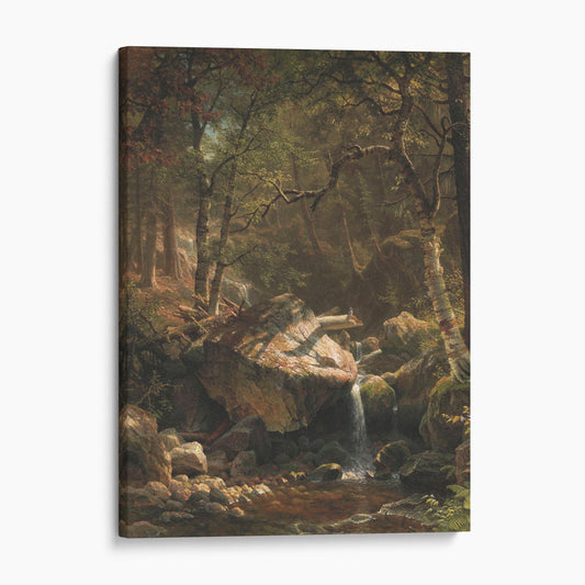 Mountain Brook 1863 by Albert Bierstadt