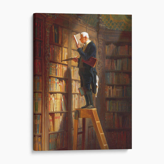 The Bookworm by Carl Spitzweg