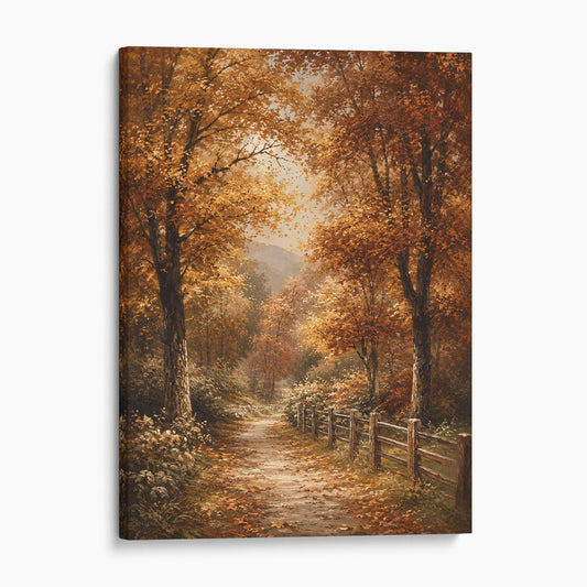 Autumn Fall Forest Path