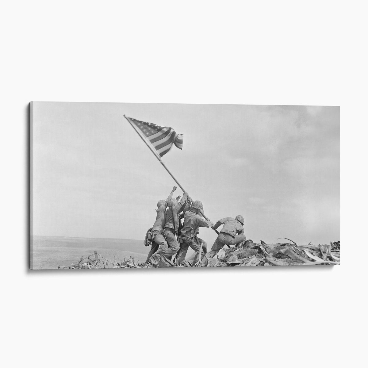 Raising the Flag on Iwo Jima, World War Two