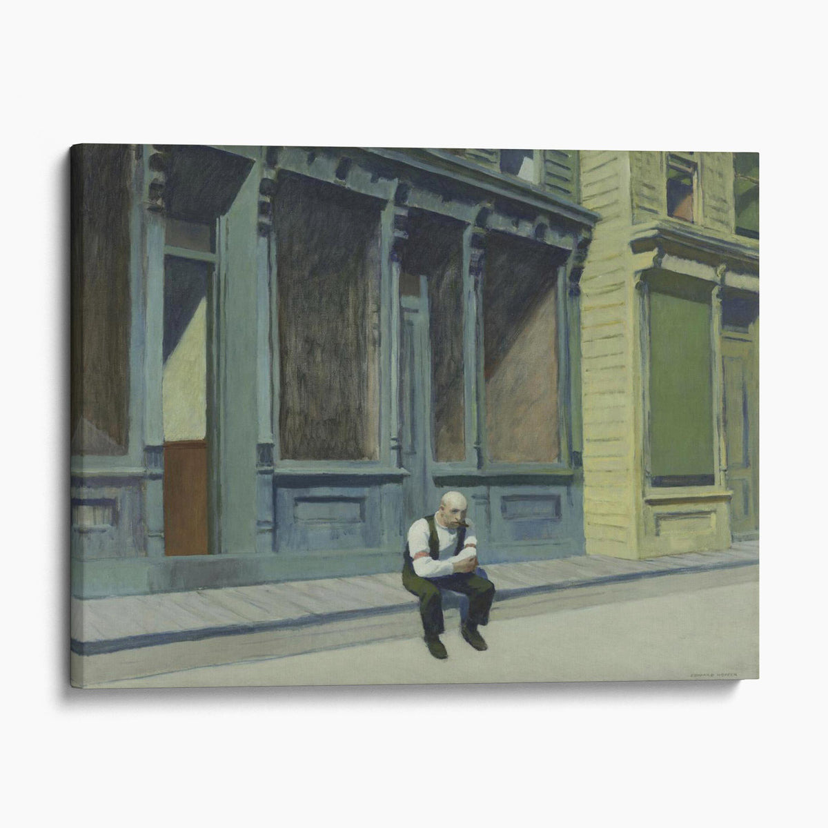 Sunday by Edward Hopper