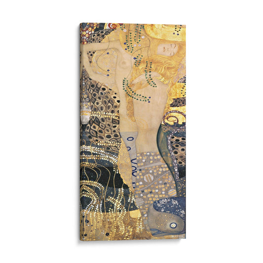 Water Serpents I by Gustav Klimt