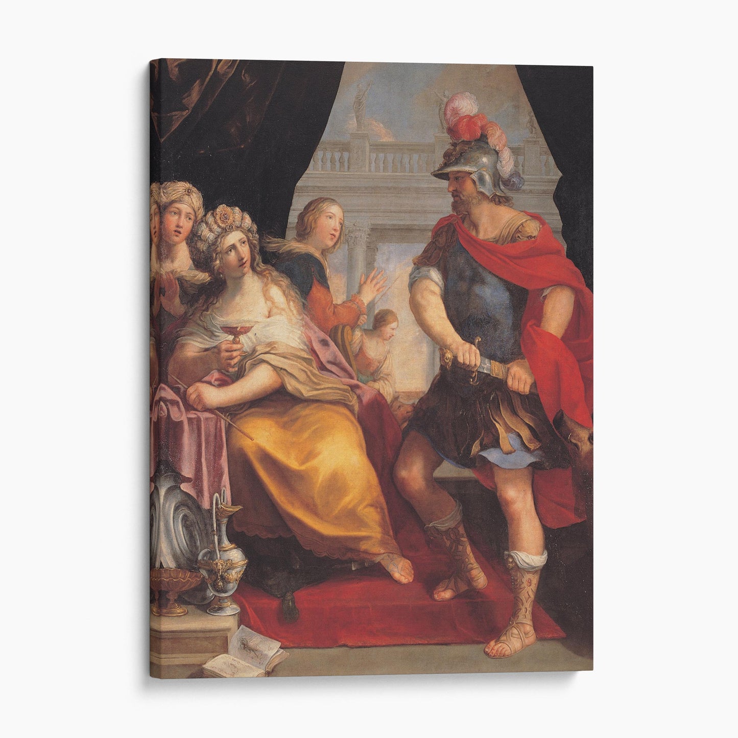 Ulysses and Circe - Giovanni Andrea Sirani