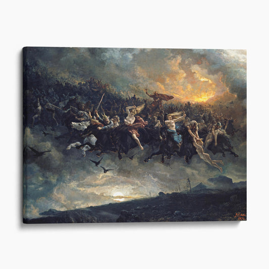 The Wild Hunt of Odin by Peter Nicolai Arbo