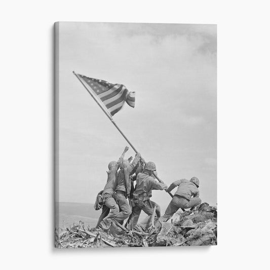 Raising the Flag on Iwo Jima, 1945
