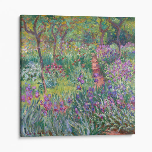 The Artist’s Garden in Giverny (1900) by Claude Monet