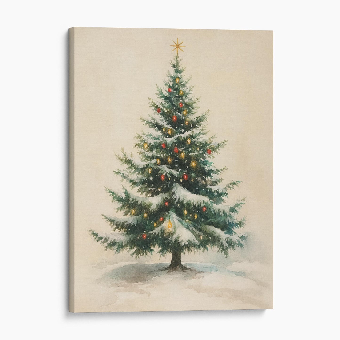 Snowy Christmas Tree