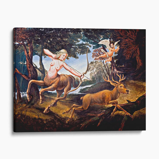 Leslie Knope Centaur Goddess of the Hunt - Jerry's Painting