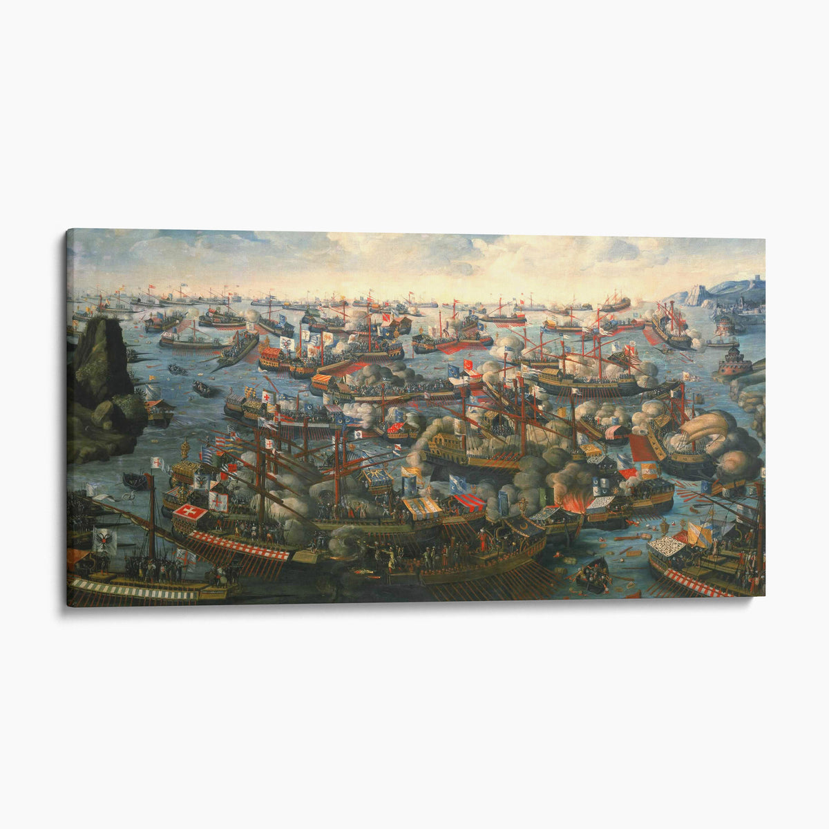 Battle of Lepanto in 1571