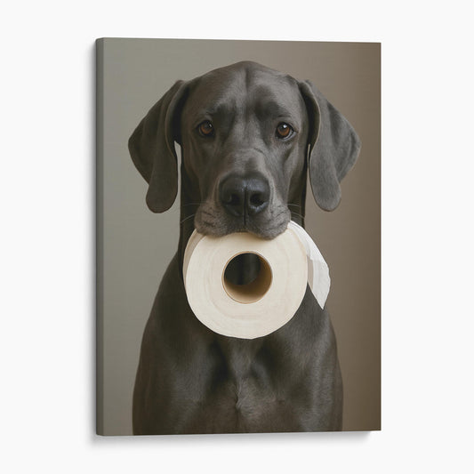 Great Dane Dog Toilet Paper