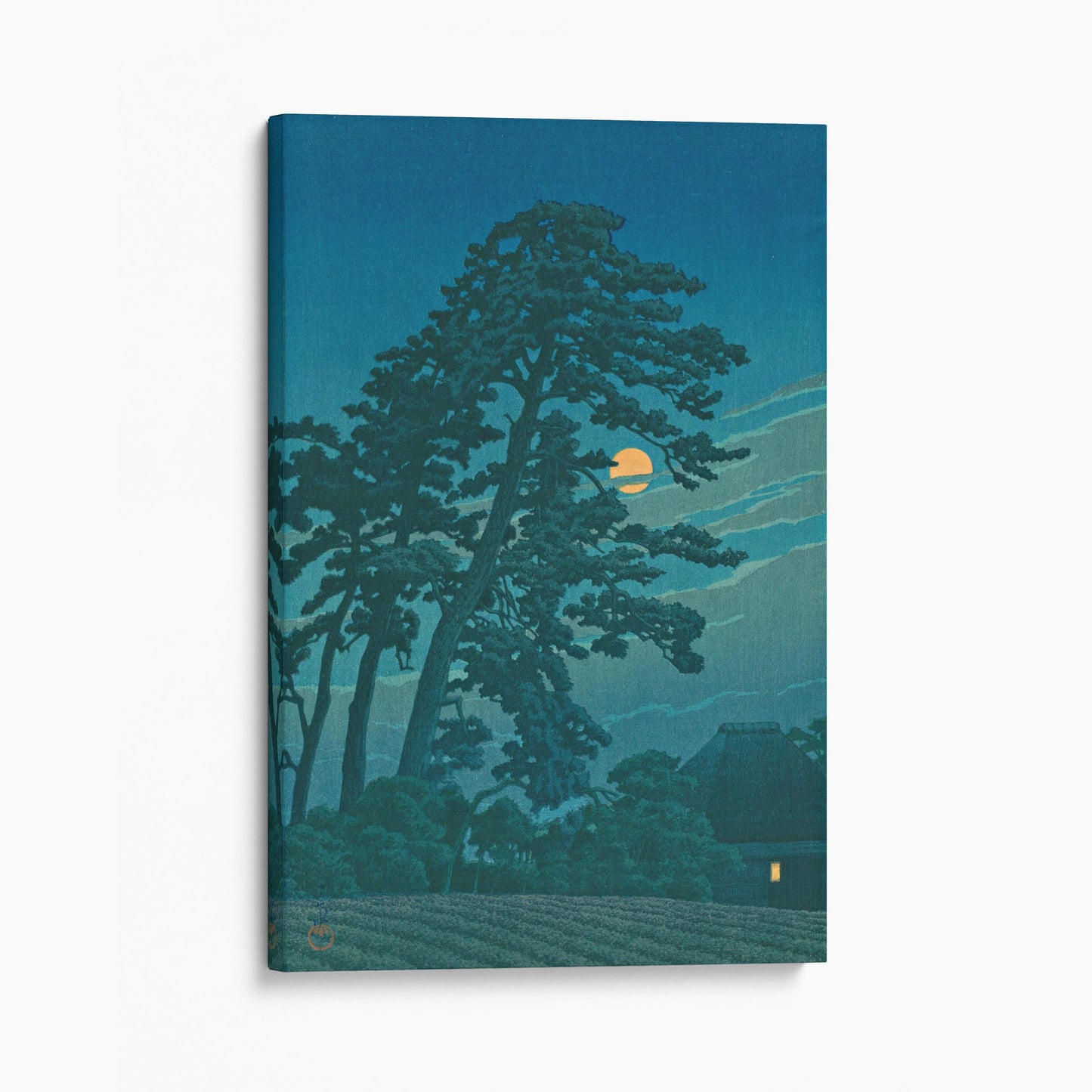 Moon at Magome - Kawase Hasui