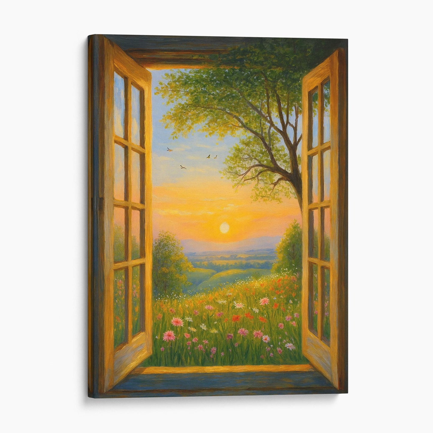 Open Window To The Meadow