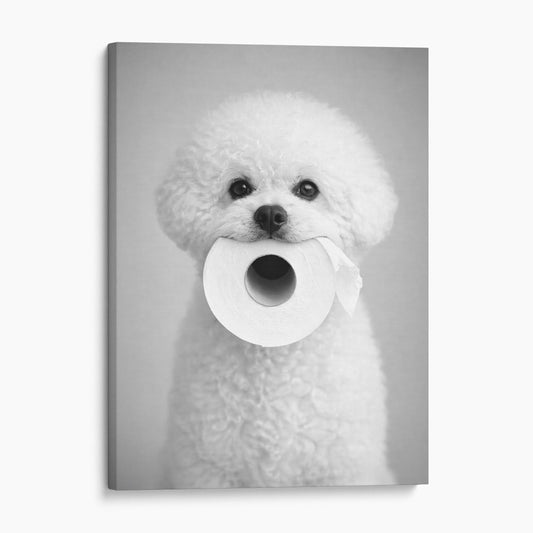 Bichon Frise Toilet Paper