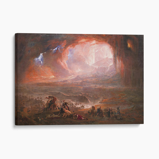 Destruction of Pompeii and Herculaneum - John Martin