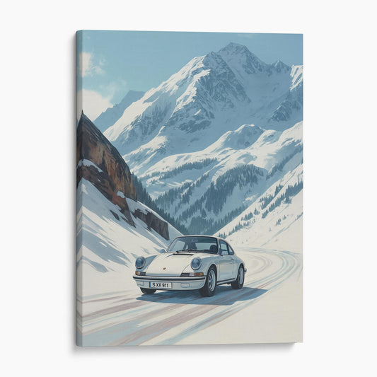 Porsche 911 In The Mountains