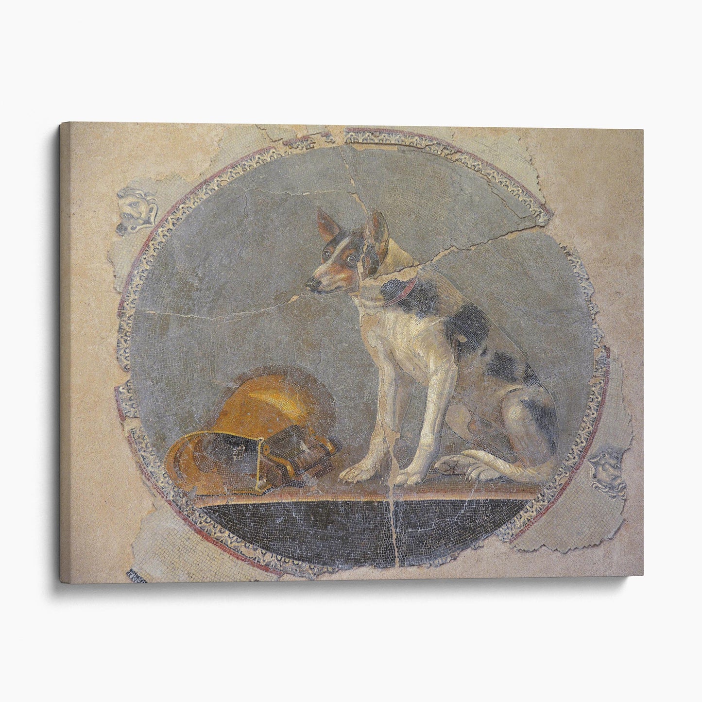 Mosaic of a Dog, Ptolemaic Period, 2nd Century BC