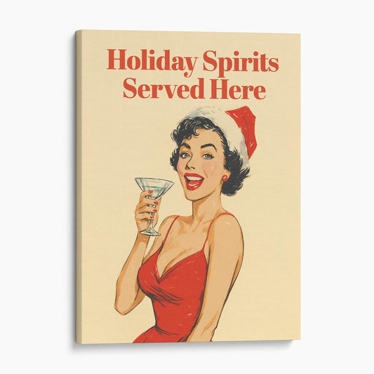 Holiday Spirits Served Here
