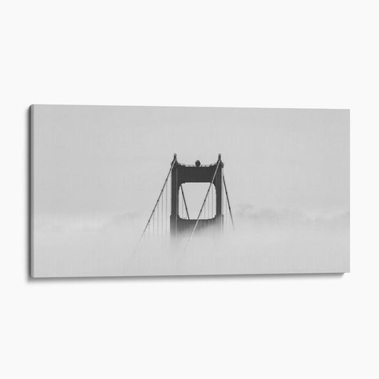 The Golden Gate Bridge In The Clouds