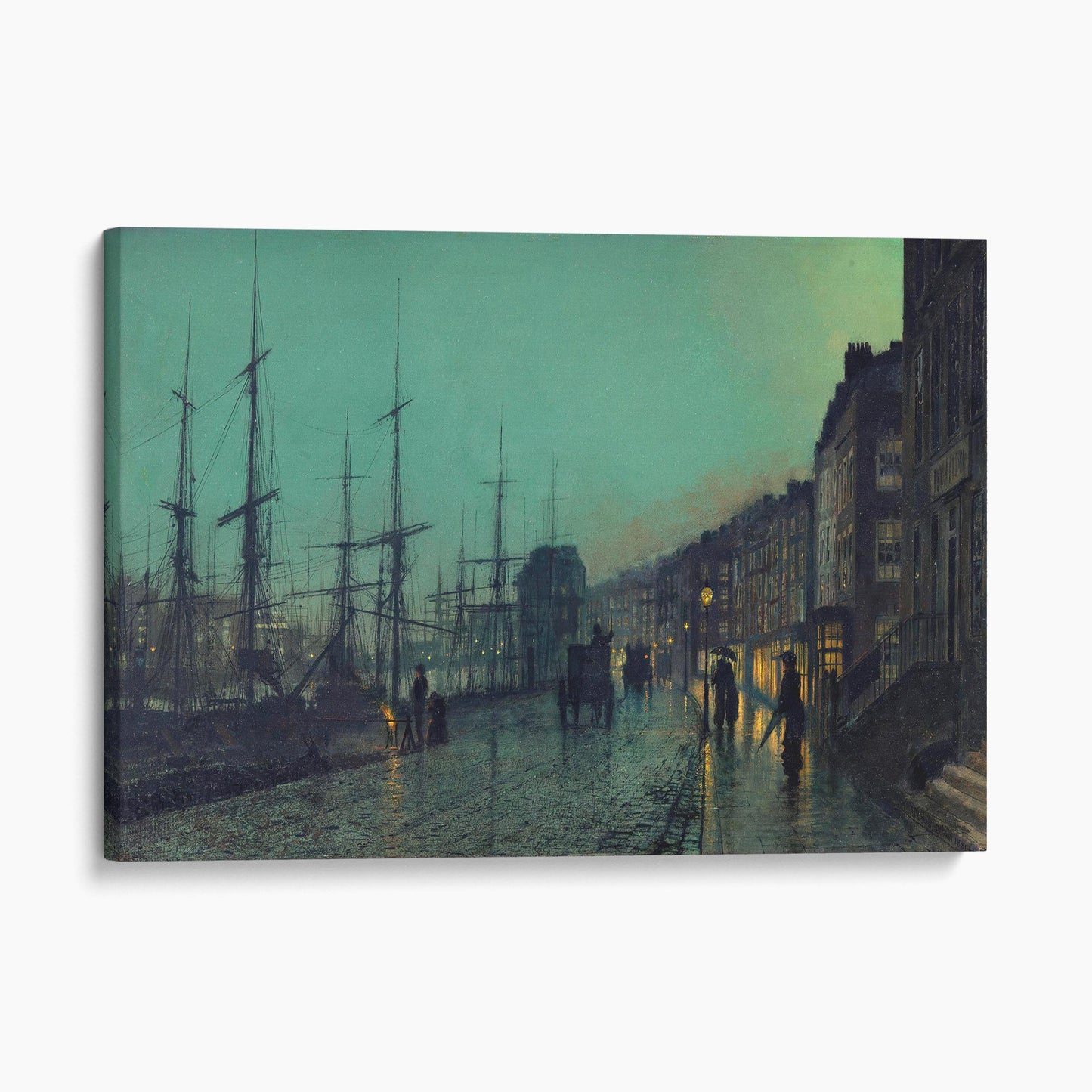 Shipping on the Clyde (1881) - John Atkinson Grimshaw