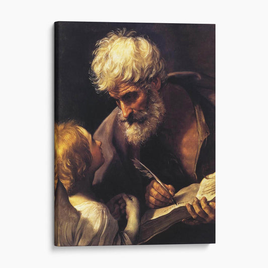 Saint Matthew and the Angel, 1635 by Guido Reni