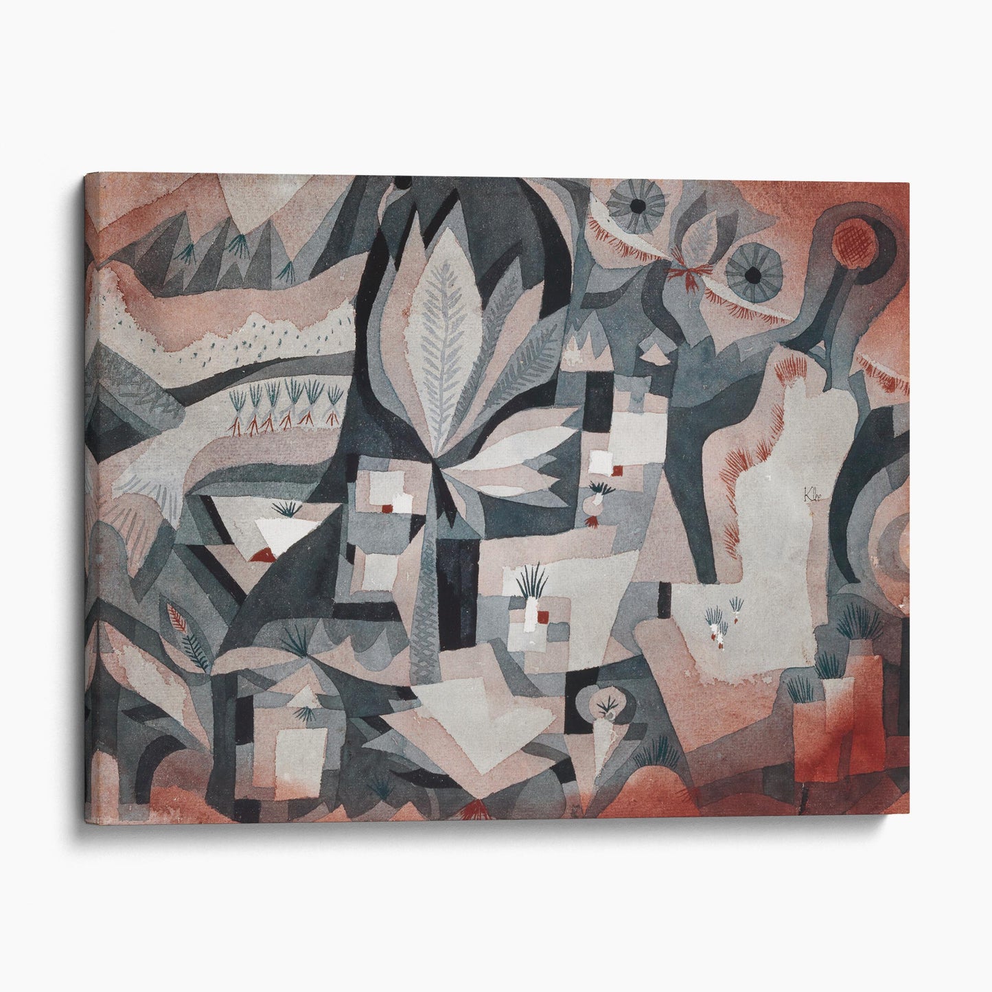 Dry Cooler Garden (1921) by Paul Klee