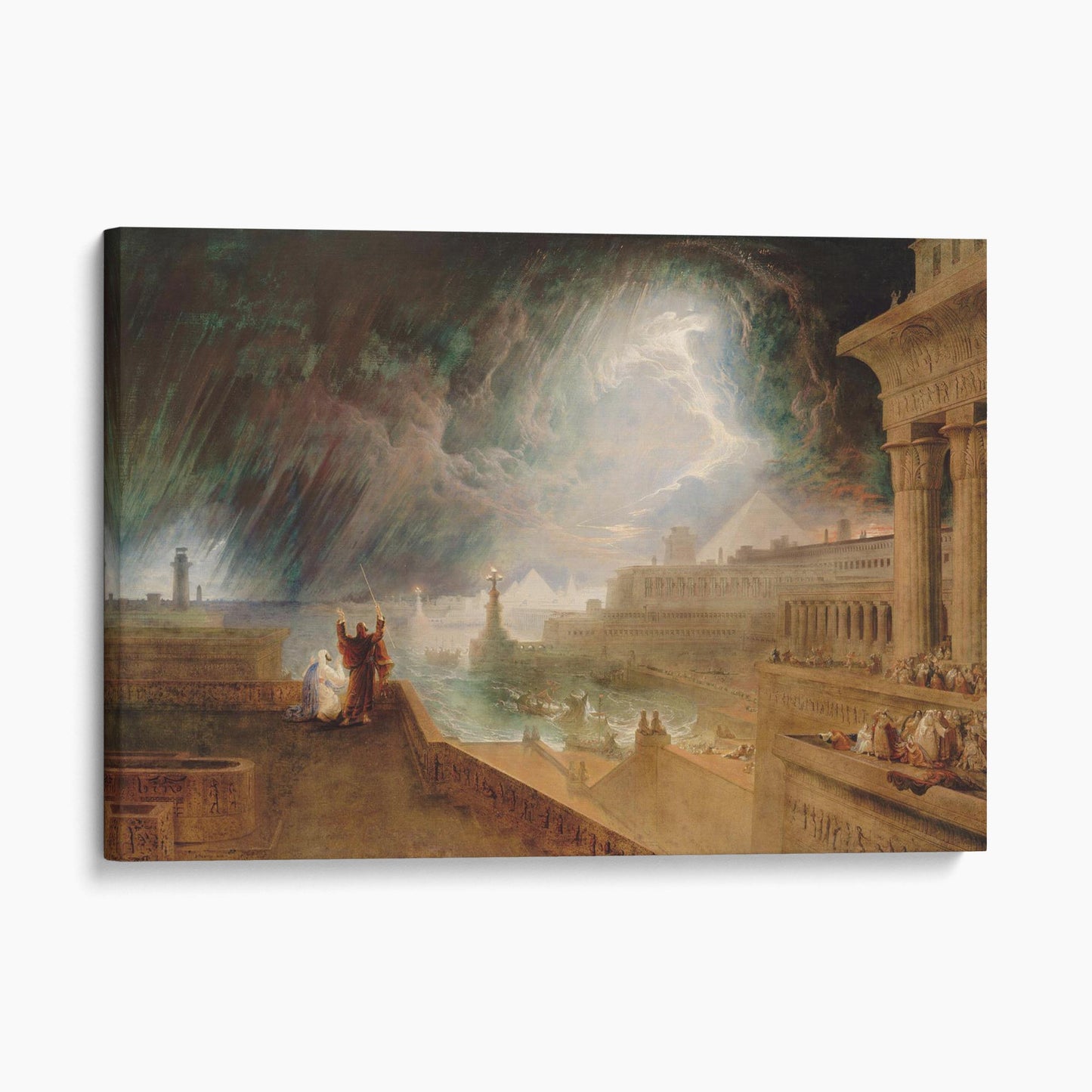 The Seventh Plague of Egypt (1823) - John Martin