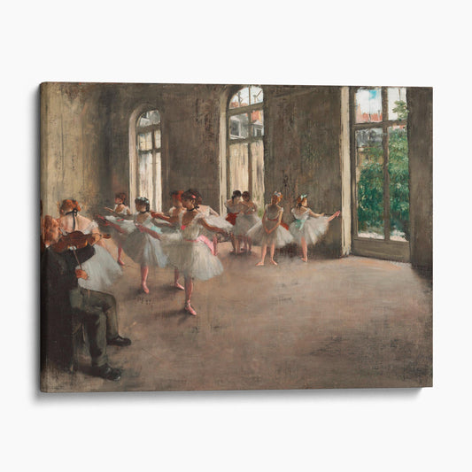 The Rehearsal by Edgar Degas